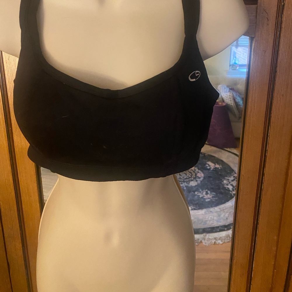 Black Sports Bra
